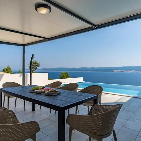 Seaview Marila With A Private Pool With Hydromassage, 3 En Bedrooms, 1km From Lokva Rogoznica
