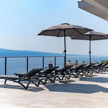 Seaview Marila With A Private Pool With Hydromassage, 3 En Bedrooms, 1km From *