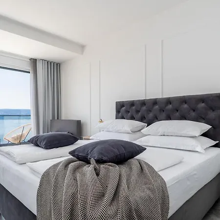 Seaview Marila With A Private Pool With Hydromassage, 3 En Bedrooms, 1km From *