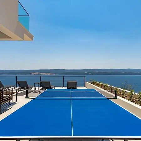 Seaview Marila With A Private Pool With Hydromassage, 3 En Bedrooms, 1km From *